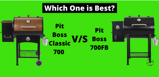 Pit Boss Classic 700 vs 700FB